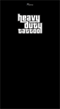 Mobile Screenshot of heavydutytattoo.com