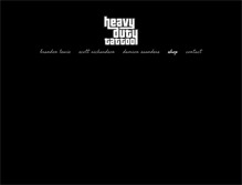 Tablet Screenshot of heavydutytattoo.com